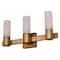 Maxim Contessa 3-Light 20.75" Wide Natural Aged Brass Vanity Light 22413SWNAB - alternate 2